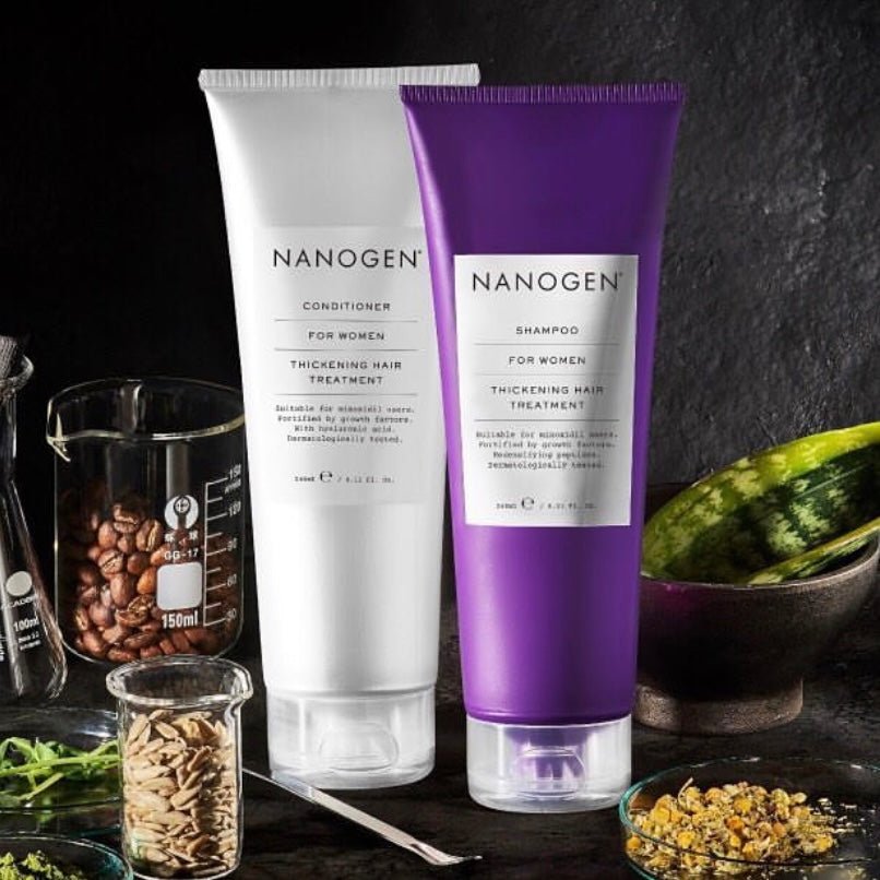 英國Nanogen女士生髮套裝（洗頭水+護髮素）洗頭水NANOGENBeauty decoder 醫美護膚品專門店