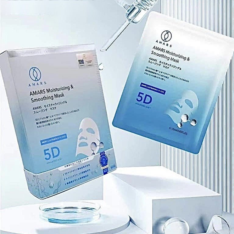 日本Amars 幹細胞上清肽5D面膜 （1盒5片）面膜AMARSBeauty decoder 醫美護膚品專門店