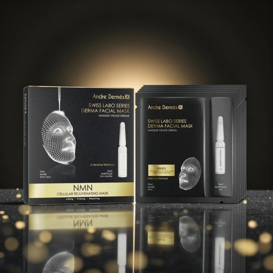 現貨瑞士 Andre Dermés NMN 抗初老年輕回彈安瓶面膜(5片/盒)超級優惠Andre DermésBeauty decoder 醫美護膚品專門店