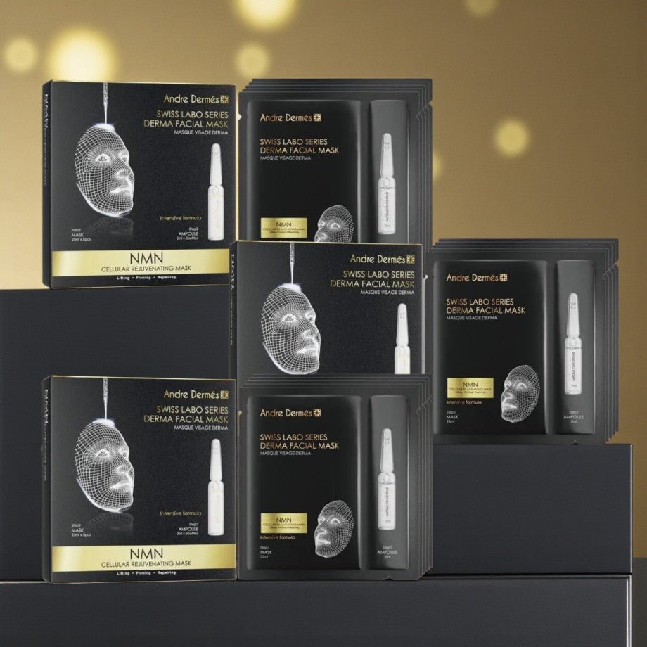 現貨瑞士 Andre Dermés NMN 抗初老年輕回彈安瓶面膜(5片/盒)超優惠Andre DermésBeauty decoder 醫美護膚品專門店