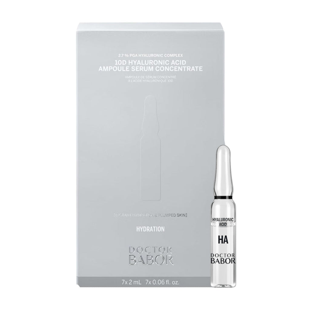 [行貨] 德國Babor DOCTOR BABOR - HYALURONIC ACID 10D透明質酸安瓶 （2ml x 7支）精華素BABORBeauty decoder 醫美護膚品專門店