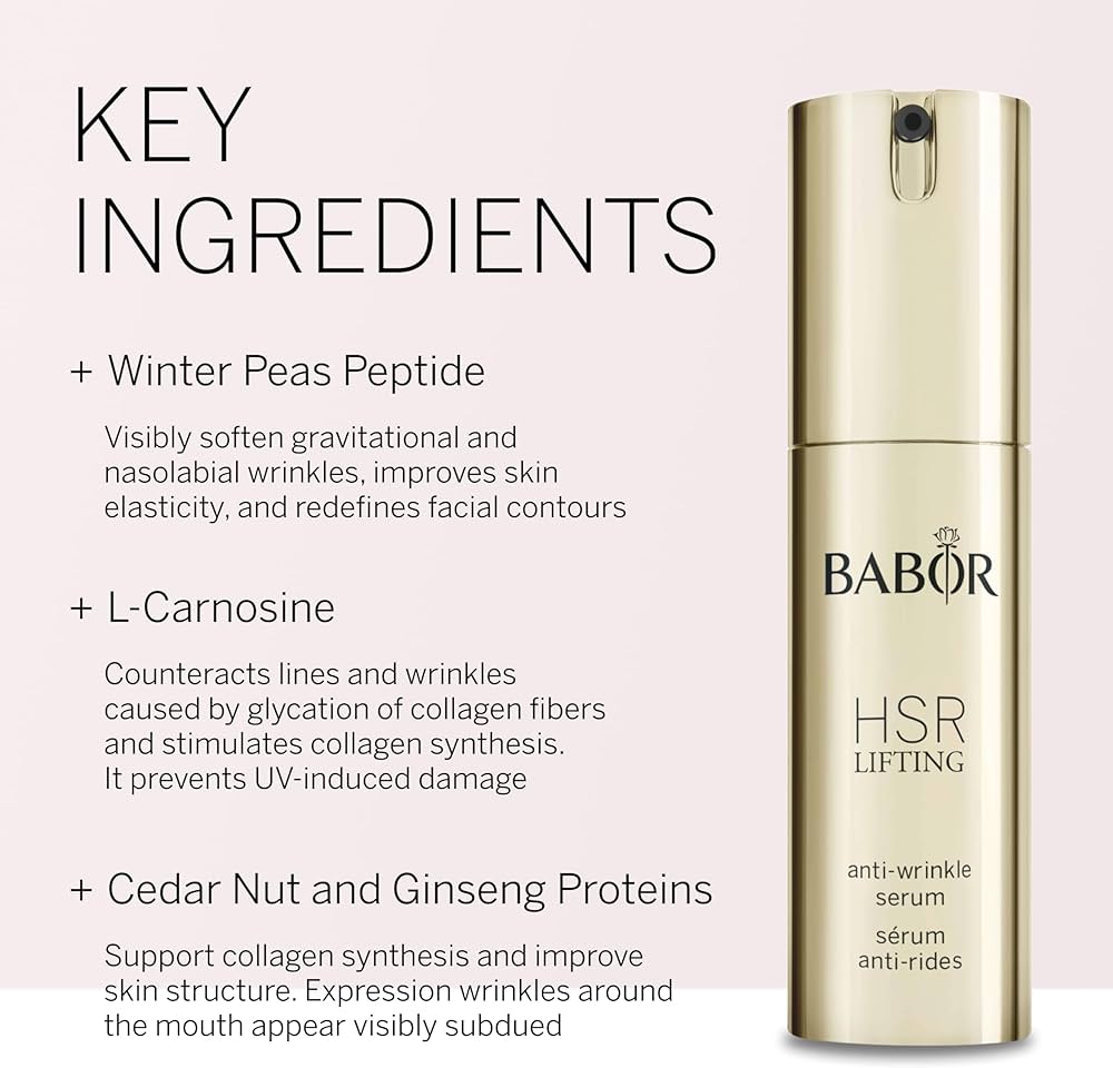 [行貨] 德國Babor HSR Lifting Anti - Wrinkle Serum 逆時空抗皺緊緻精華 30ml精華素BABORBeauty decoder 醫美護膚品專門店