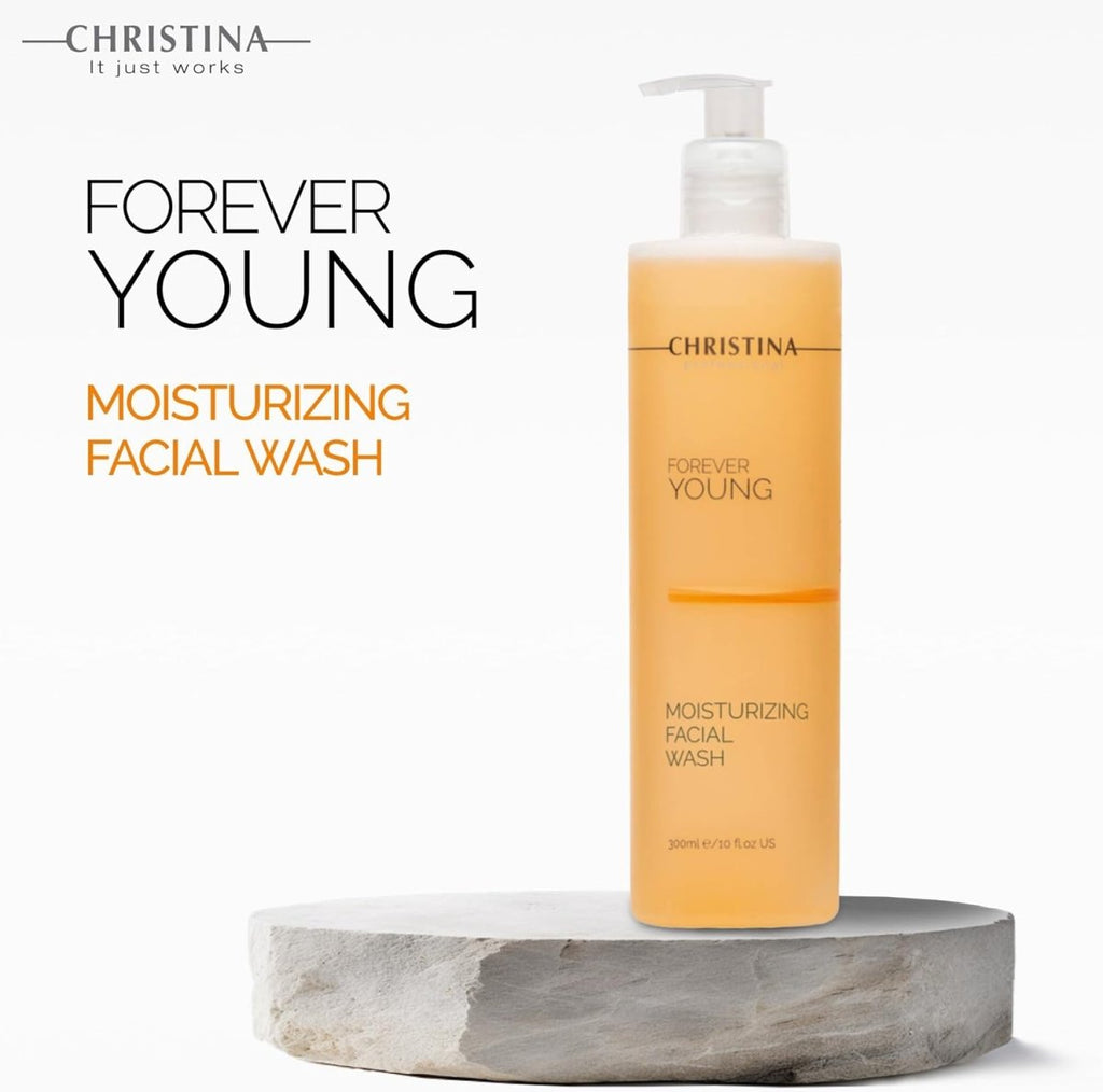 現貨以色列Christina Forever Young 保濕潔面凝露300ML超優惠ChristinaBeauty decoder 醫美護膚品專門店
