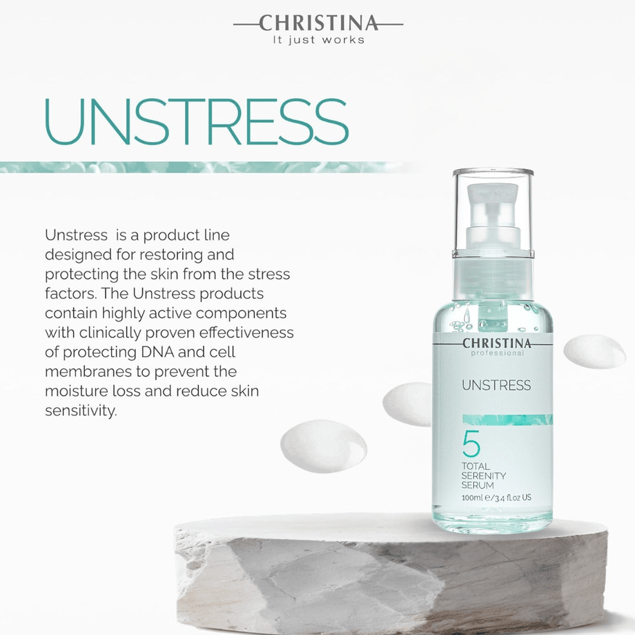 現貨以色列Christina Unstress 5 乳酸菌全效修護保濕精華100ml正品正貨
