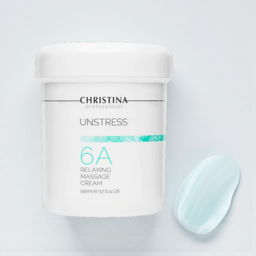 現貨以色列Christina Unstress 6A 乳酸菌舒緩凝潤按摩乳霜500ML(面部及全身適用)超級優惠ChristinaBeauty decoder 醫美護膚品專門店7290100367759