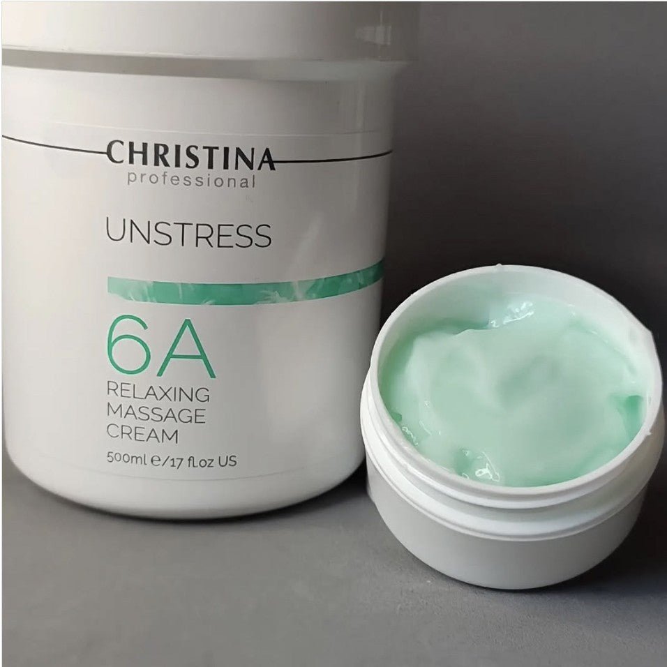 現貨以色列Christina Unstress 6A 乳酸菌舒緩凝潤按摩乳霜500ML(面部及全身適用)超優惠ChristinaBeauty decoder 醫美護膚品專門店
