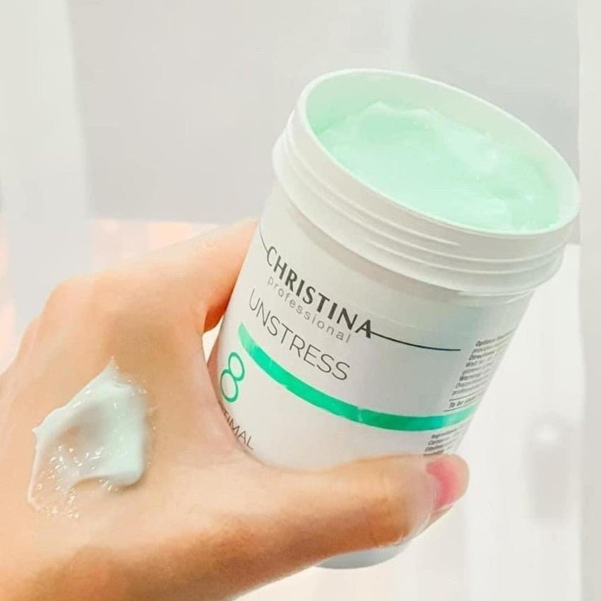 現貨以色列Christina Unstress 8 乳酸菌補濕舒緩鎮靜面膜 250ML超優惠ChristinaBeauty decoder 醫美護膚品專門店