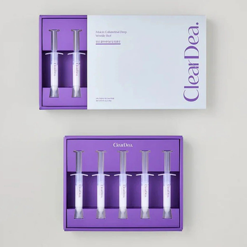 現貨韓國ClearDea 黏蛋白膠原視黃醛深層抗皺精華(4mlx5支)超優惠CleardeaBeauty decoder 醫美護膚品專門店