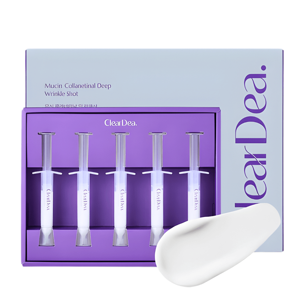 現貨韓國ClearDea 黏蛋白膠原視黃醛深層抗皺精華(4mlx5支)超優惠CleardeaBeauty decoder 醫美護膚品專門店