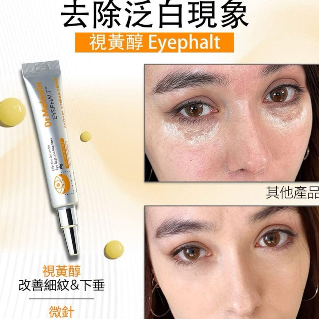 現貨韓國Dr. Melaxin Eyephalt 1+1套裝(視黃醇眼袋隱形霜+EGF眼袋隱形霜)超優惠Dr. MelaxinBeauty decoder 醫美護膚品專門店