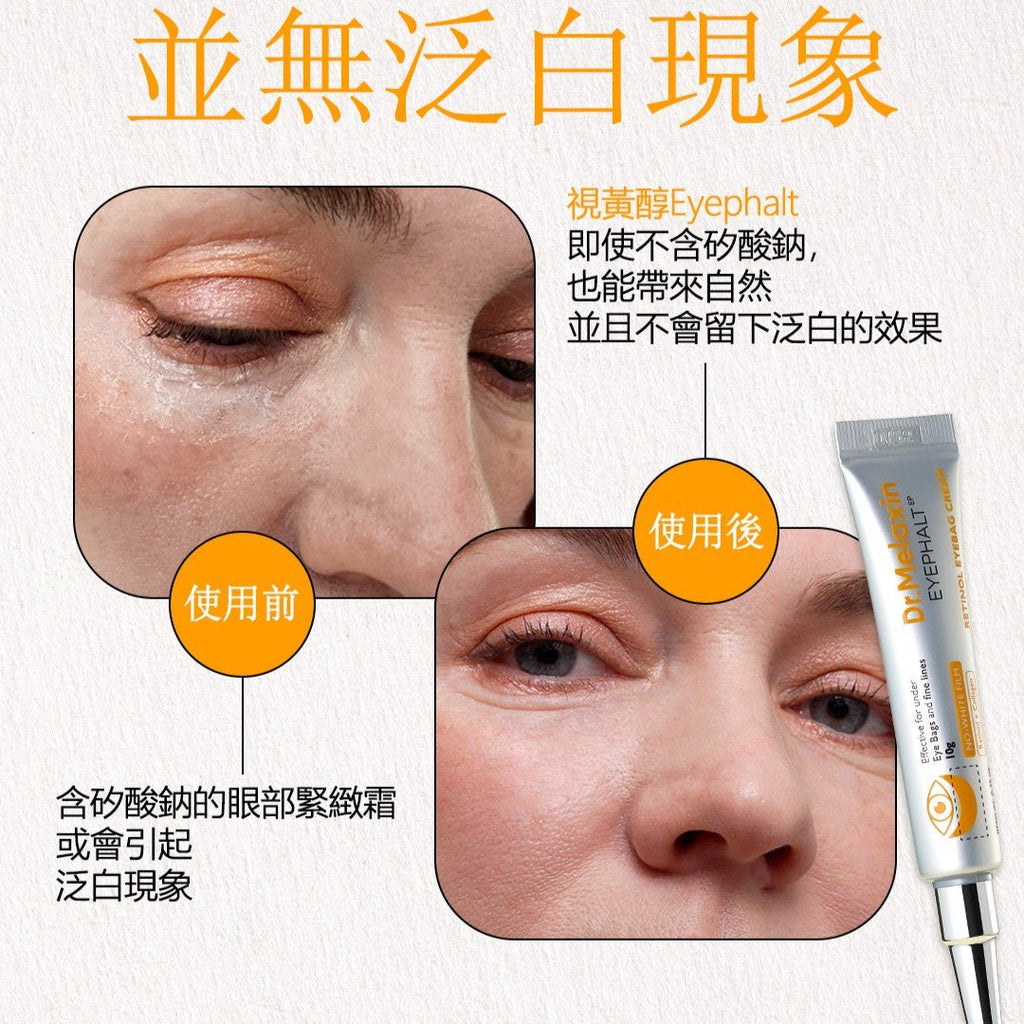 現貨韓國Dr. Melaxin Eyephalt 1+1套裝(視黃醇眼袋隱形霜+EGF眼袋隱形霜)超優惠Dr. MelaxinBeauty decoder 醫美護膚品專門店