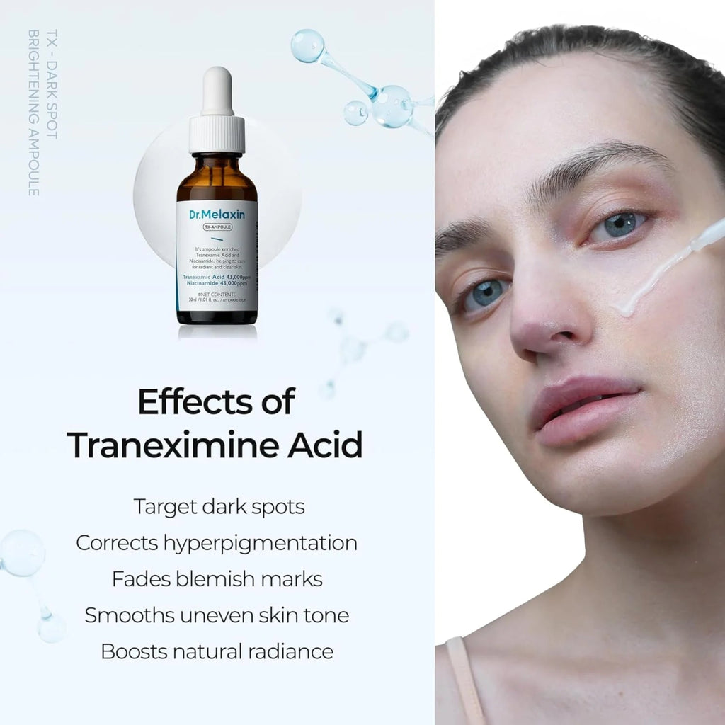 現貨韓國Dr. Melaxin TX傳明酸強效修護美白去斑套裝(精華RX+面霜)超優惠Dr. MelaxinBeauty decoder 醫美護膚品專門店