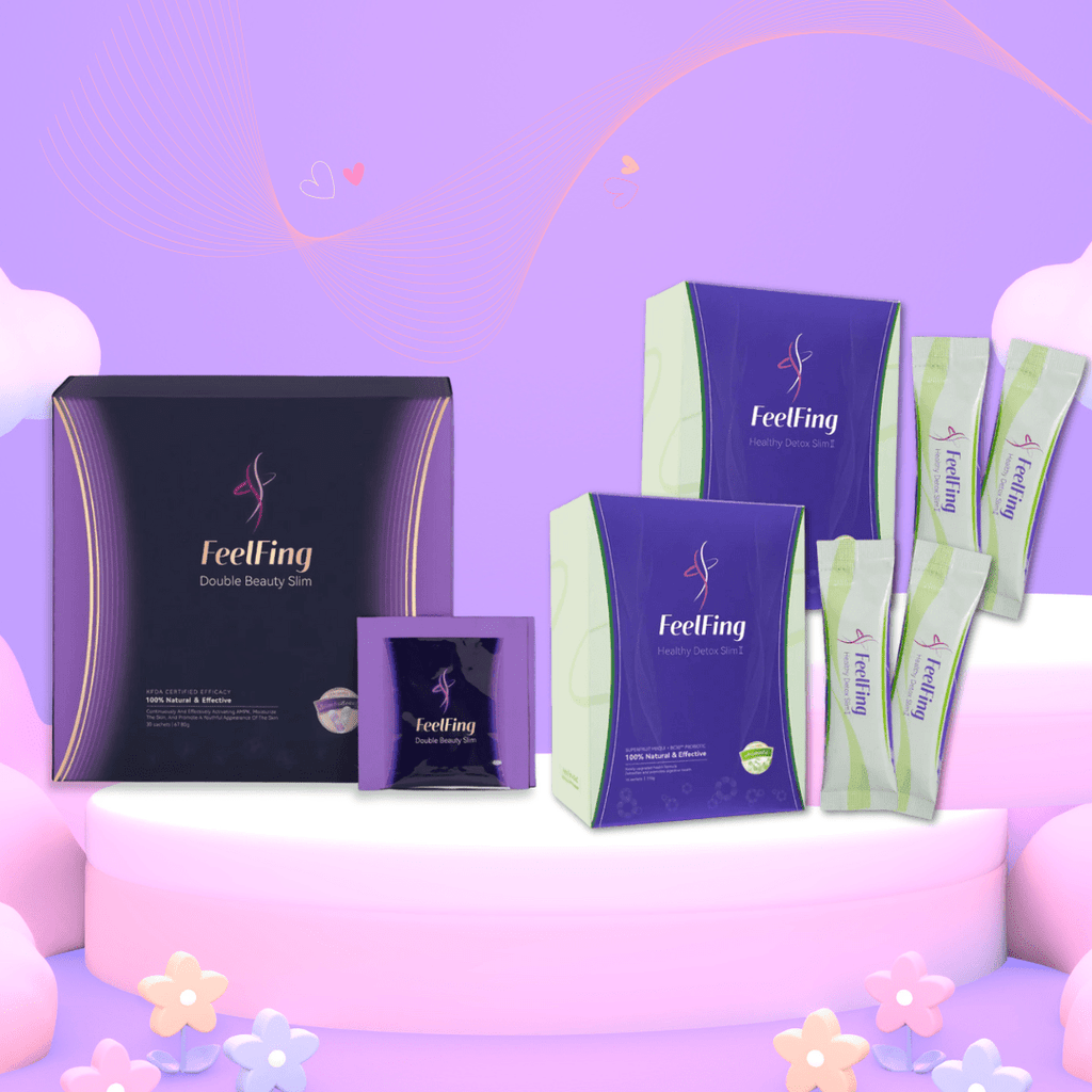 現貨FeelFing 28天1+2全效排毒纖體套裝(纖體丸1盒+第二代纖體飲2盒)共3件超級優惠FeelFingBeauty decoder 醫美護膚品專門店