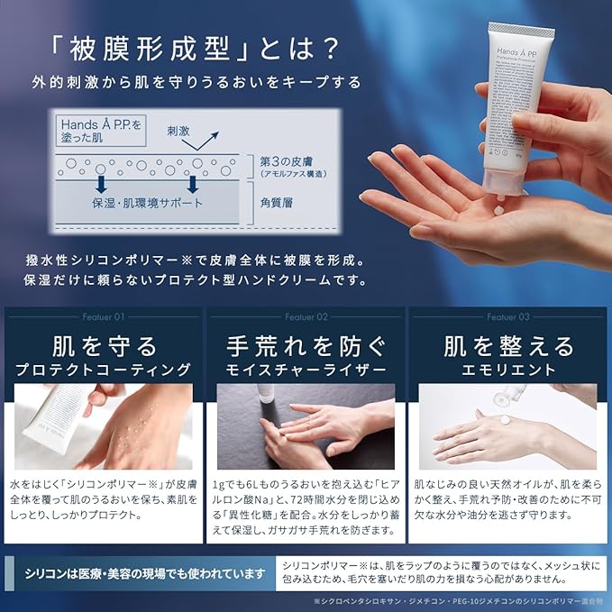 日本HANDS APP 鍍膜手霜50g 送APP初生潤唇膏手霜Hands AppBeauty decoder 醫美護膚品專門店