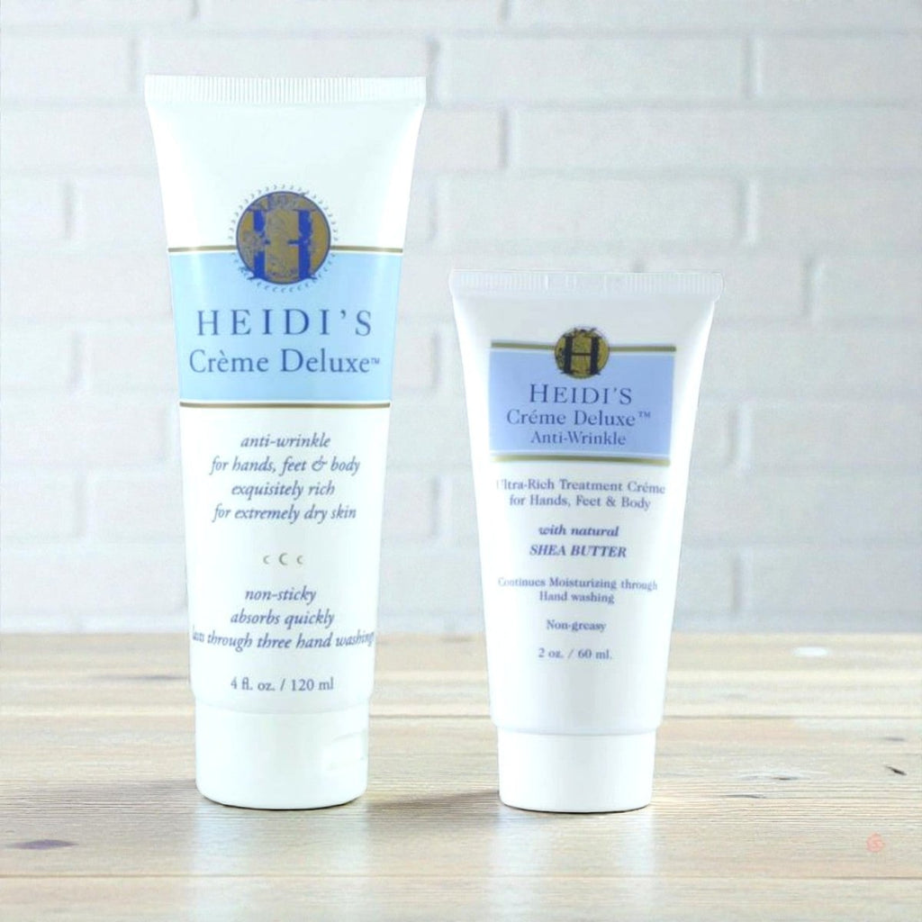 現貨美國HEIDI'S CRÈME DELUXE 至尊花香手足潤膚乳原味 60ml/120ml超優惠HeidisBeauty decoder 醫美護膚品專門店