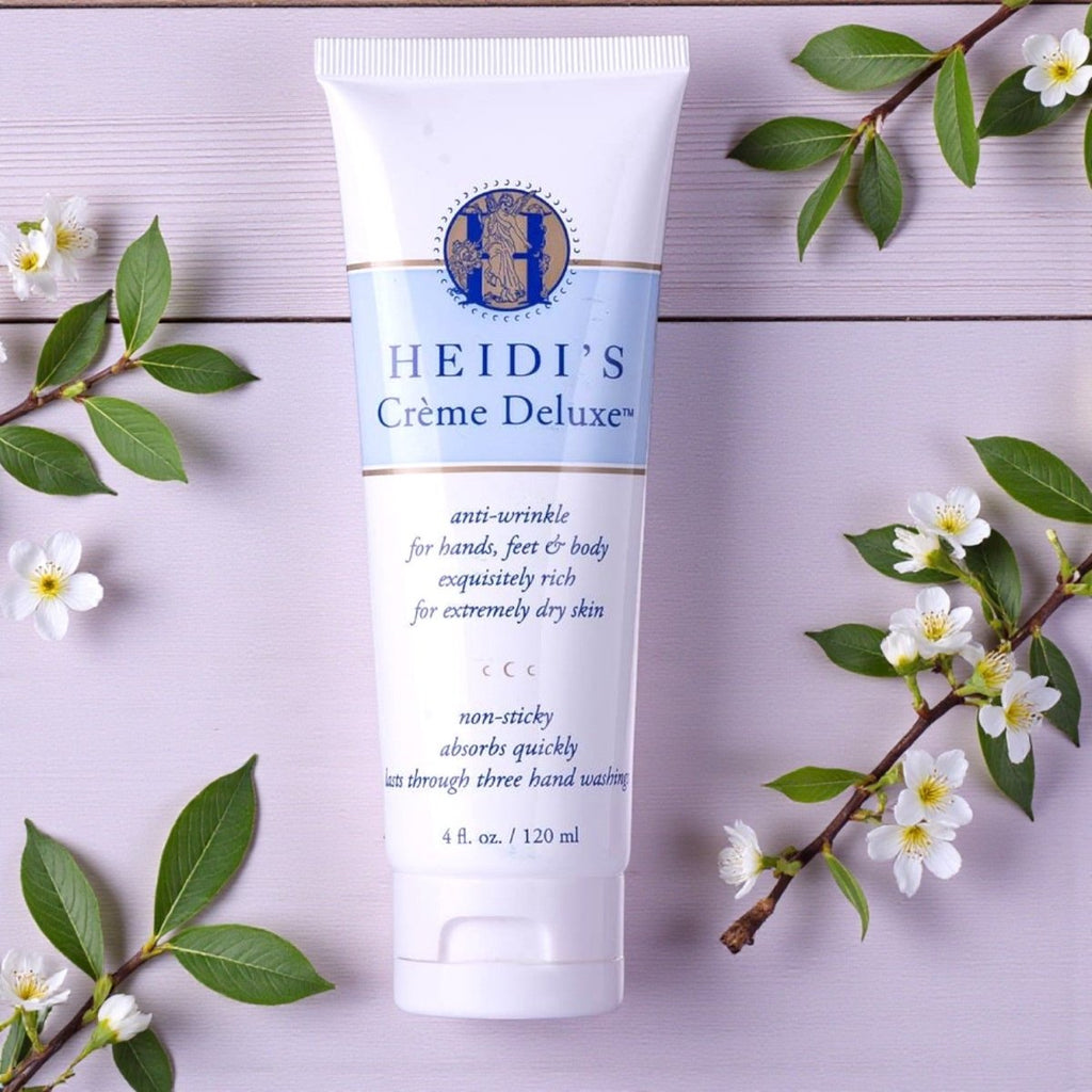 現貨美國HEIDI'S CRÈME DELUXE 至尊花香手足潤膚乳原味 60ml/120ml超優惠HeidisBeauty decoder 醫美護膚品專門店