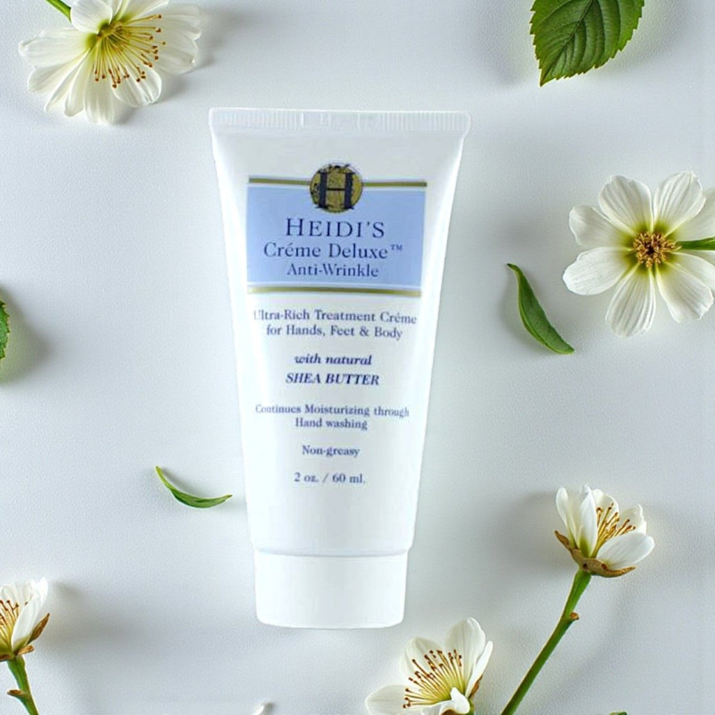 現貨美國HEIDI'S CRÈME DELUXE 至尊花香手足潤膚乳原味 60ml/120ml超優惠HeidisBeauty decoder 醫美護膚品專門店