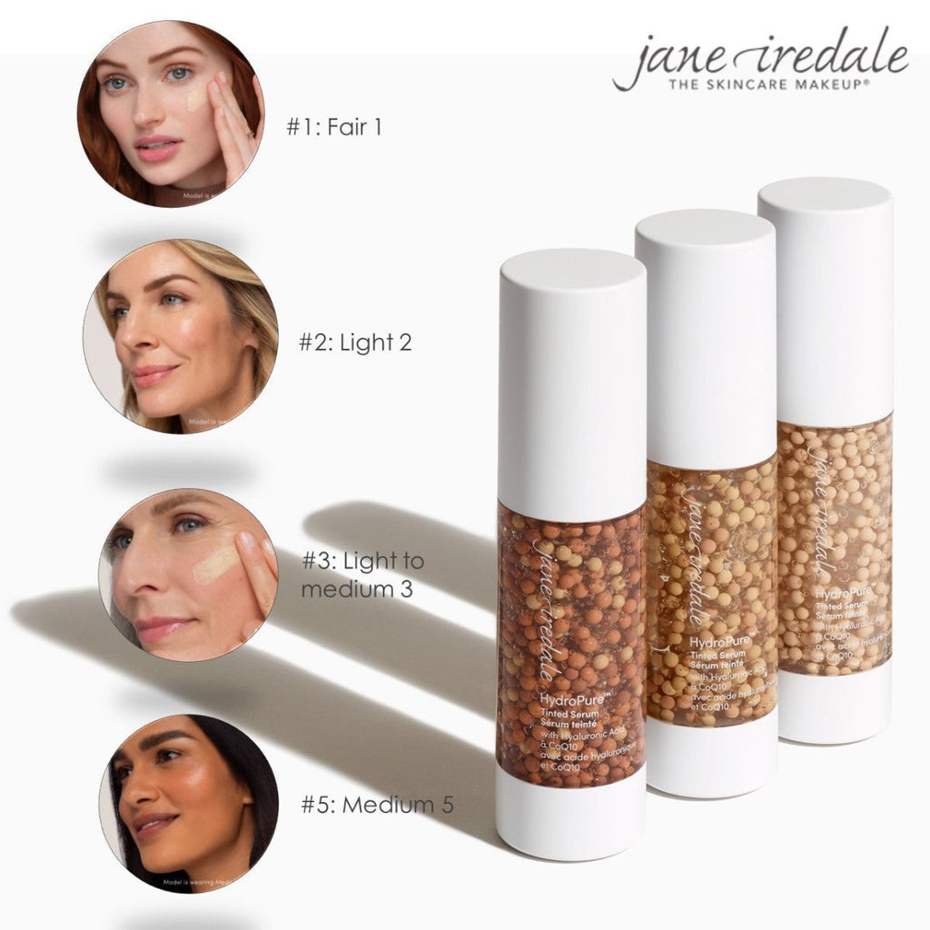 [行貨]美國JANE IREDALE 水凝去黃抗皺調色精華粉底液(#3 - Light to Medium象牙中色)30ML粉底Jane IredaleBeauty decoder 醫美護膚品專門店