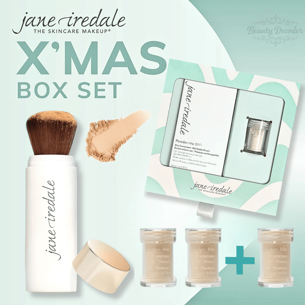 現貨[增量]美國Jane Iredale Powder - Me天然防曬碎粉(掃1支+粉3樽)兩種色, 限量版超優惠Jane IredaleBeauty decoder 醫美護膚品專門店