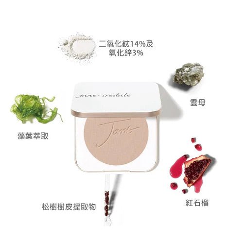 現貨[行貨]美國JANE IREDALE 四合一礦物質奇幻粉餅SPF20 - 補充裝(淨粉餅) 6色超優惠Jane IredaleBeauty decoder 醫美護膚品專門店