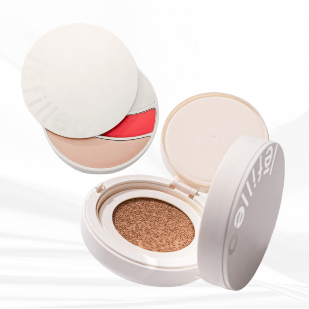 韓國Lefilleo 畫皮再生氣墊SPF50三部曲 (粉底*2+脣膏+遮瑕膏)粉底LefilleoBeauty decoder 醫美護膚品專門店