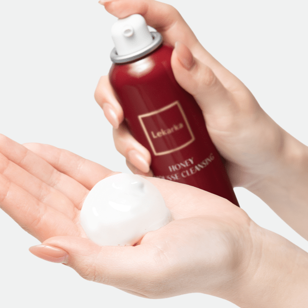 現貨日本LEKARKA 蜂蜜慕斯CO2卸妝洗面油120G超級優惠Beauty decoder 醫美護膚品專門店