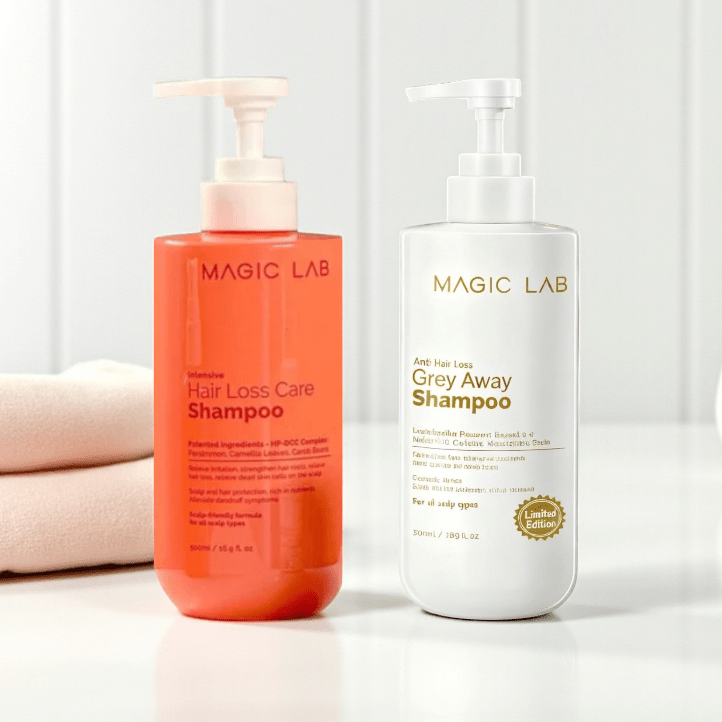 現貨Magic Lab 生髮皇洗頭水+白變黑洗頭水1+1套裝超級優惠Magic LabBeauty decoder 醫美護膚品專門店