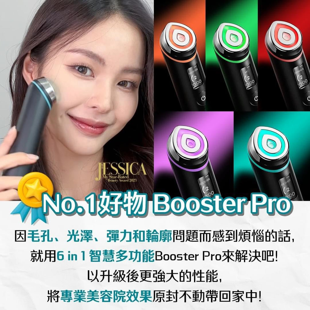 韓國MEDICUBE Age - R Booster PRO 6合1水光針導入美容機(1年保養)美容儀MEDICUBEBeauty decoder 醫美護膚品專門店