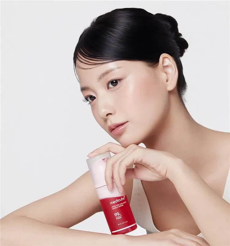 現貨韓國Medicube PDRN粉紅膠原泡沫精華95ML超優惠MEDICUBEBeauty decoder 醫美護膚品專門店