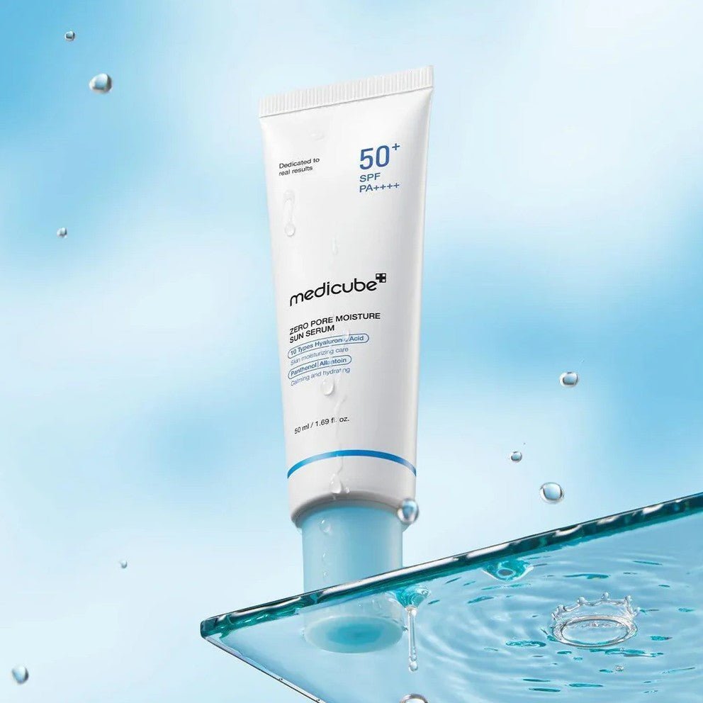 現貨韓國MEdicube ZERO超水感零毛孔水潤防曬精華SPF50PA++++ 50ML超優惠MEDICUBEBeauty decoder 醫美護膚品專門店