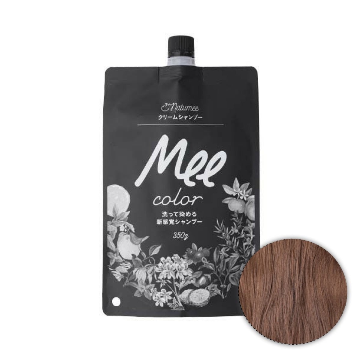 【現貨】日本MEE COLOR NATUMEE 一洗即染三合一草本護髮染洗頭水(自然啡色) 350g正品正貨,開店10年有口碑信心保證 ...