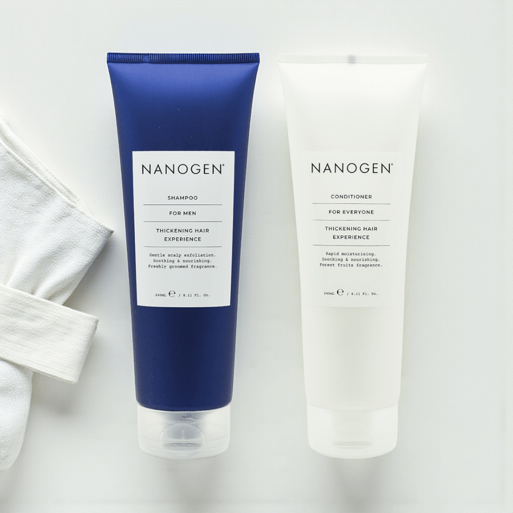 現貨英國NANOGEN 男士頭髮生長因子套裝（洗頭水+護髮素）超級優惠NANOGENBeauty decoder 醫美護膚品專門店