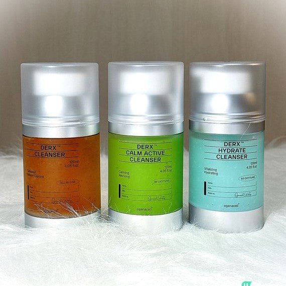 現貨韓國Oganacell DERX™系列潔面三件套(核桃+保濕+鎮靜)共3件 - 新包裝超優惠OganacellBeauty decoder 醫美護膚品專門店