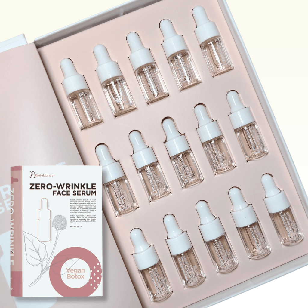 現貨法國Phytolibrary Zero Wrinkle Face Serum零皺提拉去紋精華 (1盒15支)新包裝超級優惠PhytolibraryBeauty decoder 醫美護膚品專門店