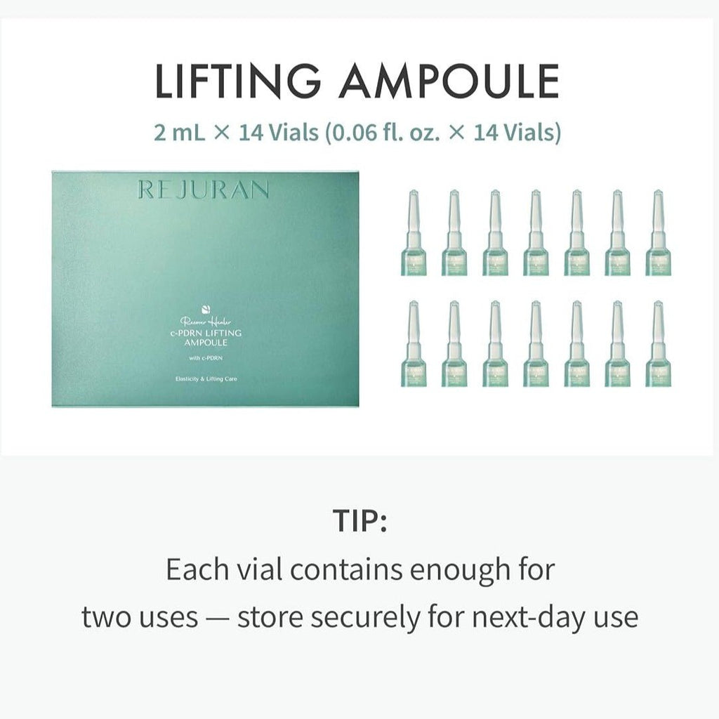 現貨韓國REJURAN 麗珠蘭進階版c - PDRN密集修復提升安瓶(1盒14支)全新家用版水光針超優惠RejuranBeauty decoder 醫美護膚品專門店