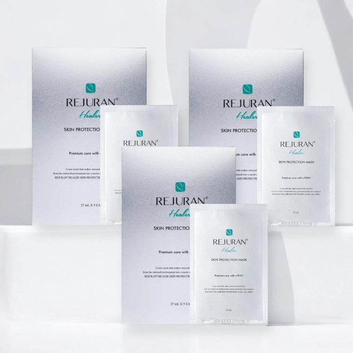 現貨韓國Rejuran 麗珠蘭Skin Protection 嬰兒水光針修復煥膚面膜 1盒5片超優惠RejuranBeauty decoder 醫美護膚品專門店