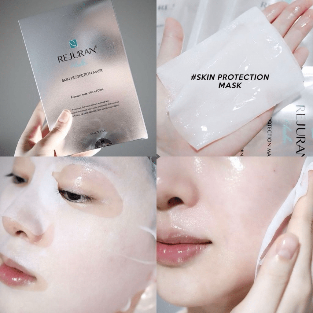 現貨韓國Rejuran 麗珠蘭Skin Protection 嬰兒水光針修復煥膚面膜 1盒5片超優惠RejuranBeauty decoder 醫美護膚品專門店