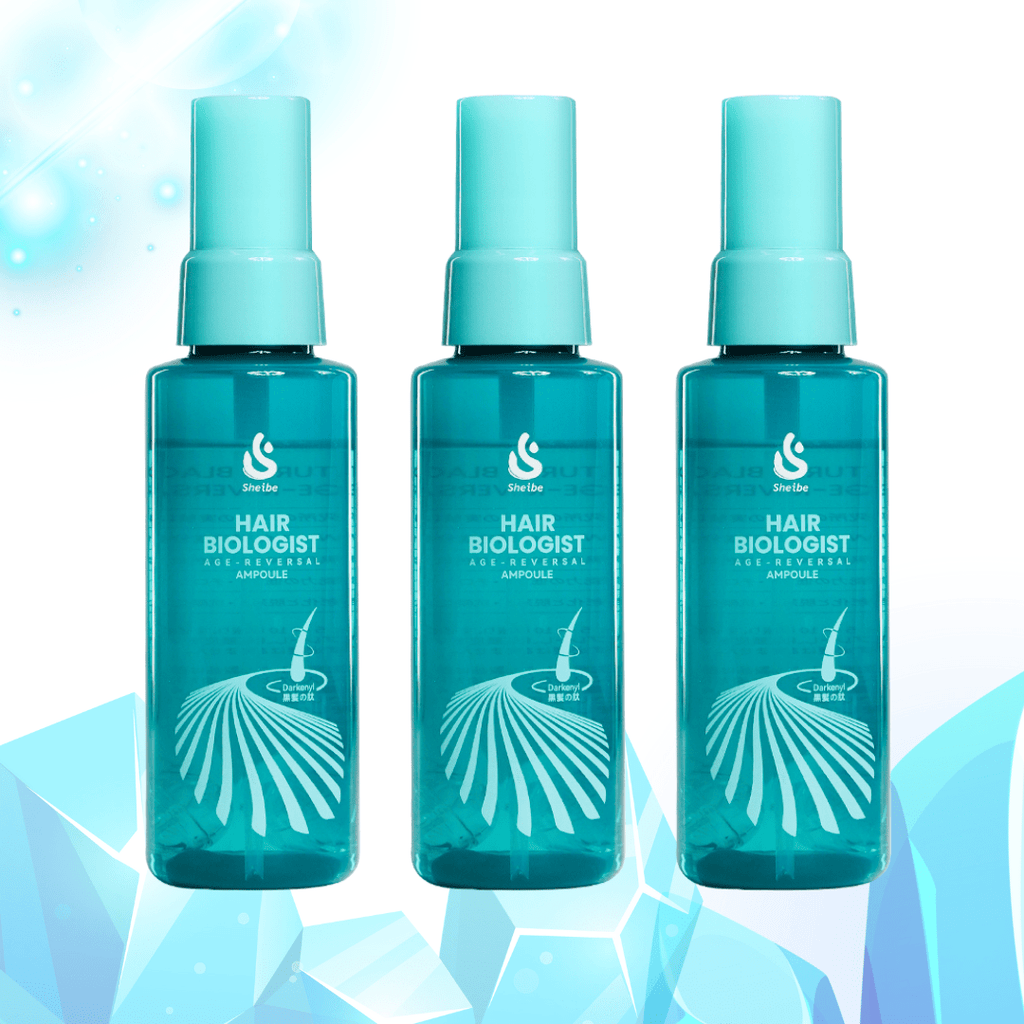 現貨[行貨]日本Sheibe 天然黑髮肽Age - Reversal強效防脫黑髮生髮安瓶精華85ML超優惠SheibeBeauty decoder 醫美護膚品專門店