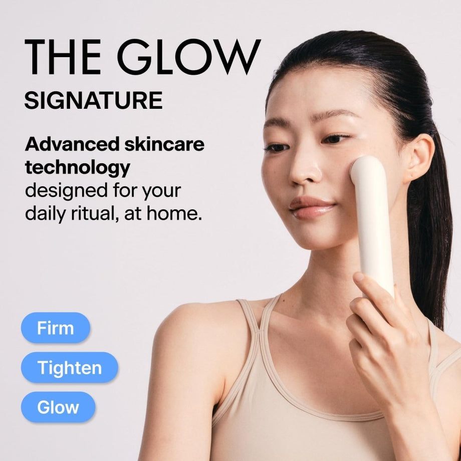 未使用　¥49200 THE GLOW 美容器 TLMD-10B 現貨】韓國THOME The Glow Signature水滴超聲波LDM美容儀(1年保養)正品