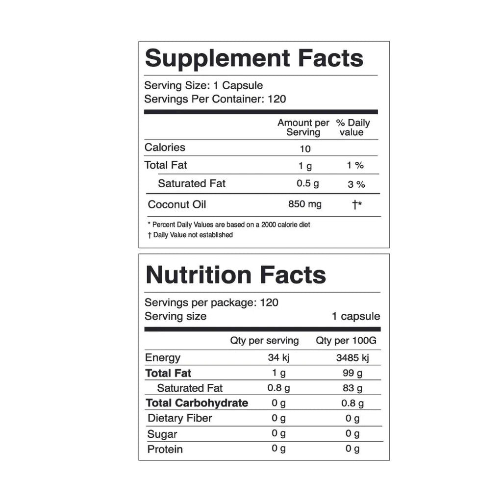 現貨澳洲TONIK No.1 有機初榨椰子油膠囊(120粒)超優惠TONIKBeauty decoder 醫美護膚品專門店