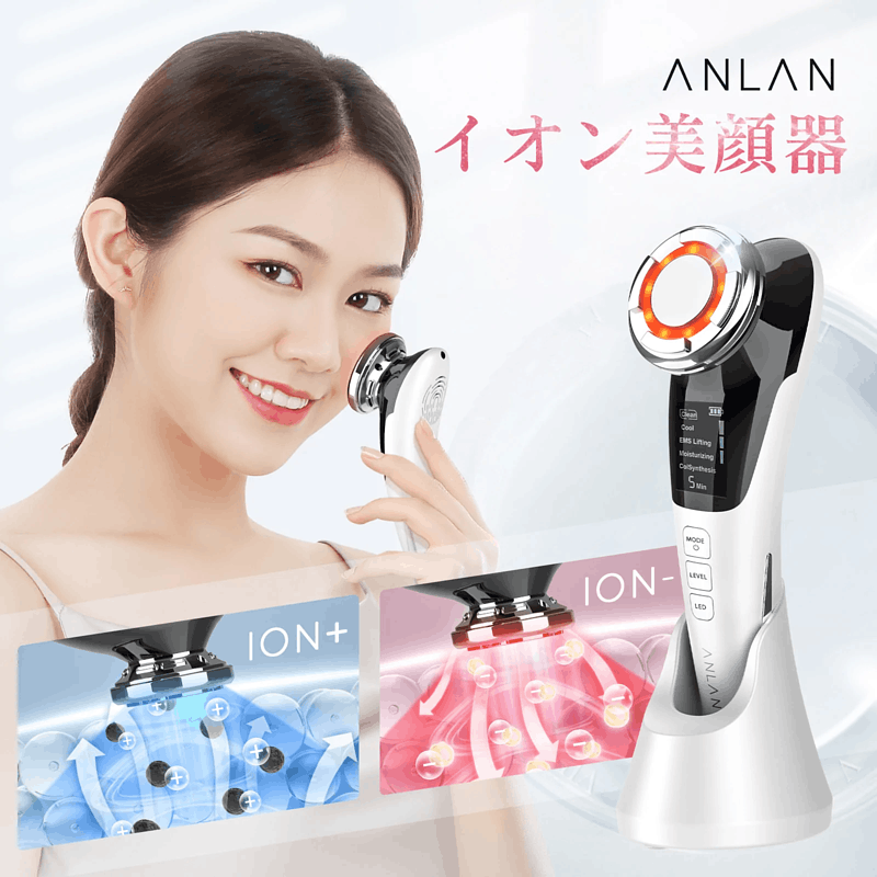 日本ANLAN 5合1 溫冷美肌萬能機 送面膜1盒期間限定套組AnlanBeauty decoder 醫美護膚品專門店