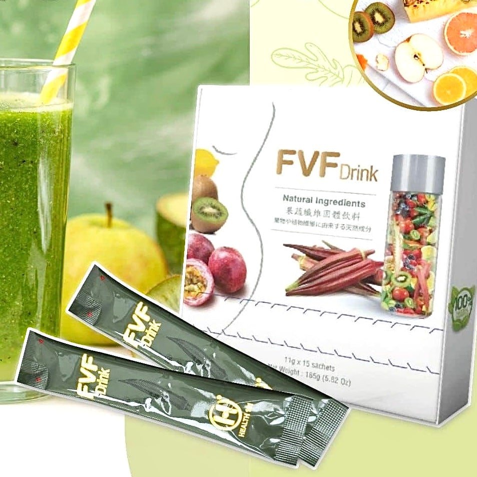 FVF Drink 果蔬纖飲升級版 (1盒14包) 附送環保杯纖體系列FVFBeauty decoder 醫美護膚品專門店