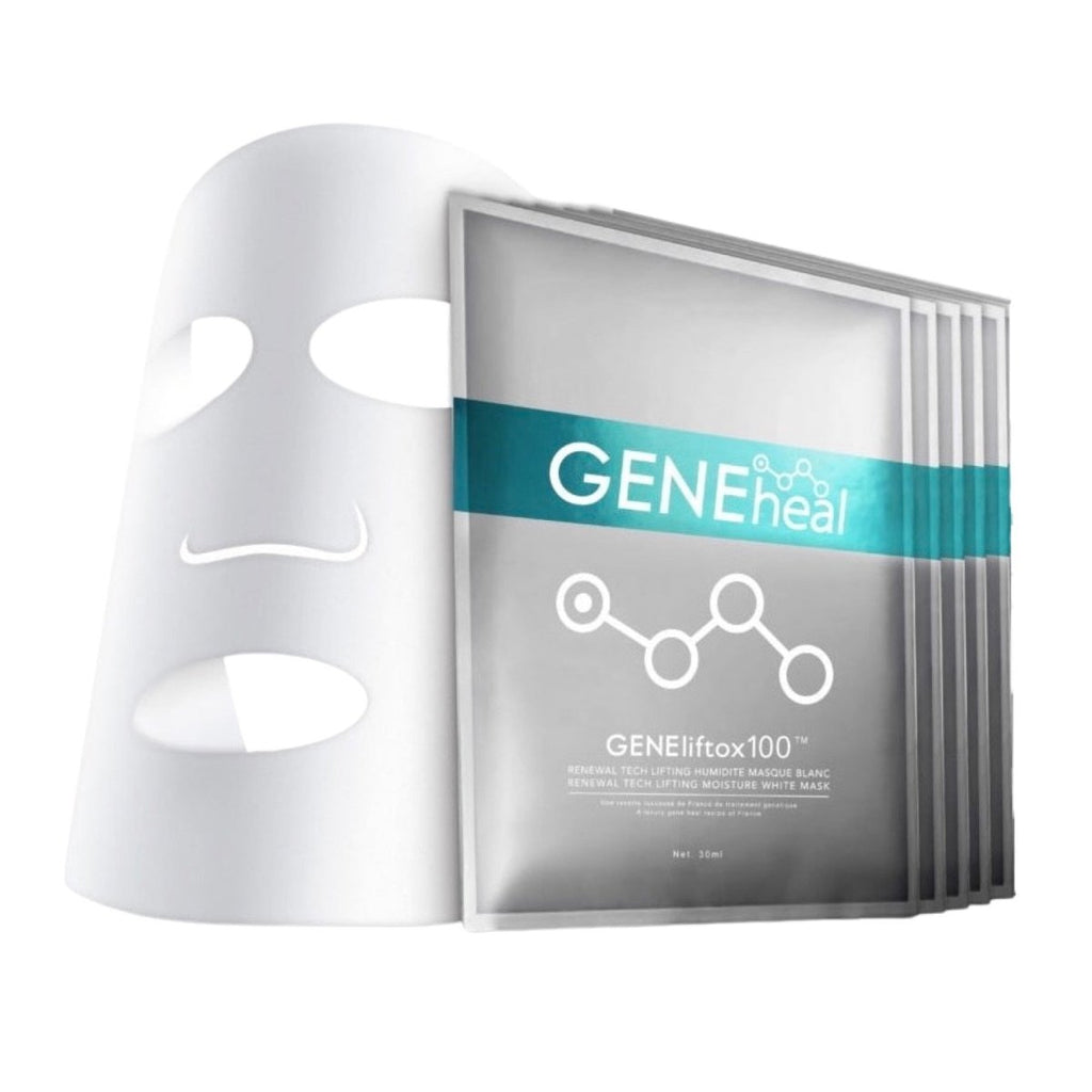 法國Geneheal全新版GENEliftox100 再生科技緊緻潤白面膜(5片）面膜GenehealBeauty decoder 醫美護膚品專門店