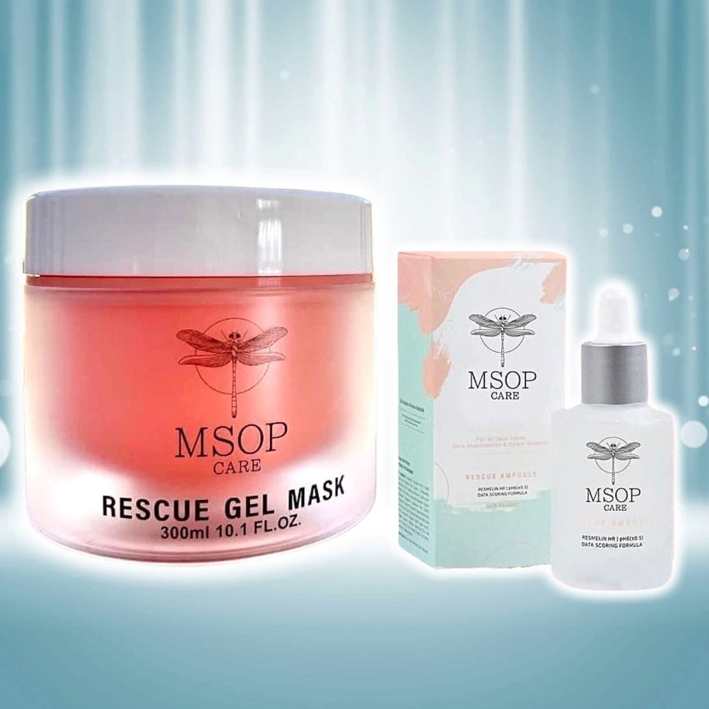 韓國Msop Rescue Gel Mask 救命啫喱+2.0救命水期間限定套組MSOPBeauty decoder 醫美護膚品專門店